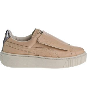 PUMA PLATFORM STRAP UP ATHLETIC ShOES 9.5